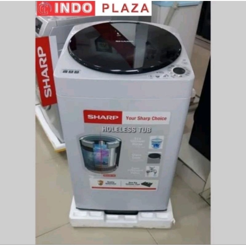 MESIN CUCI SHARP 1 TABUNG TOP LOADING 9 Kg ESM-909TGG MEGAMOUTH (MEDAN)