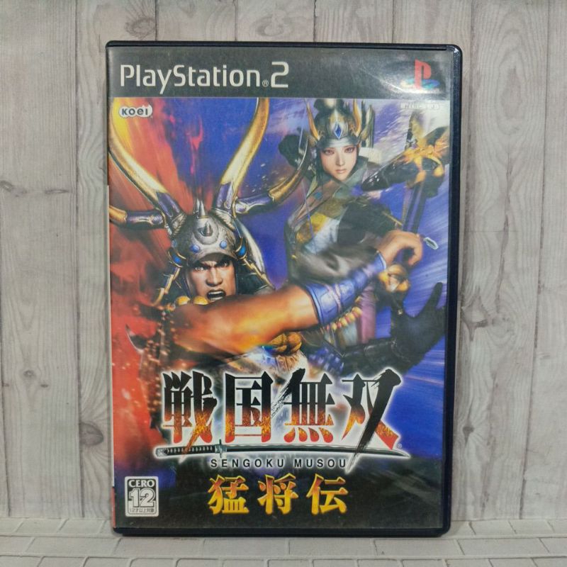 CD Original Ps2 Sengoku Musou JPN BAHASA Jepang Box dan cover Original