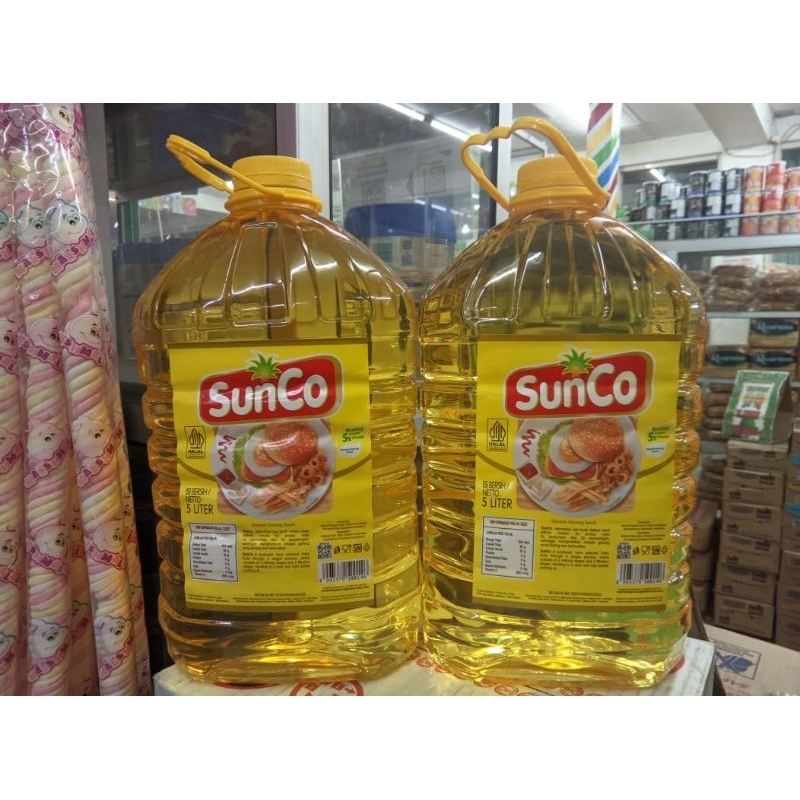 Minyak Goreng Sunco 5liter Botol