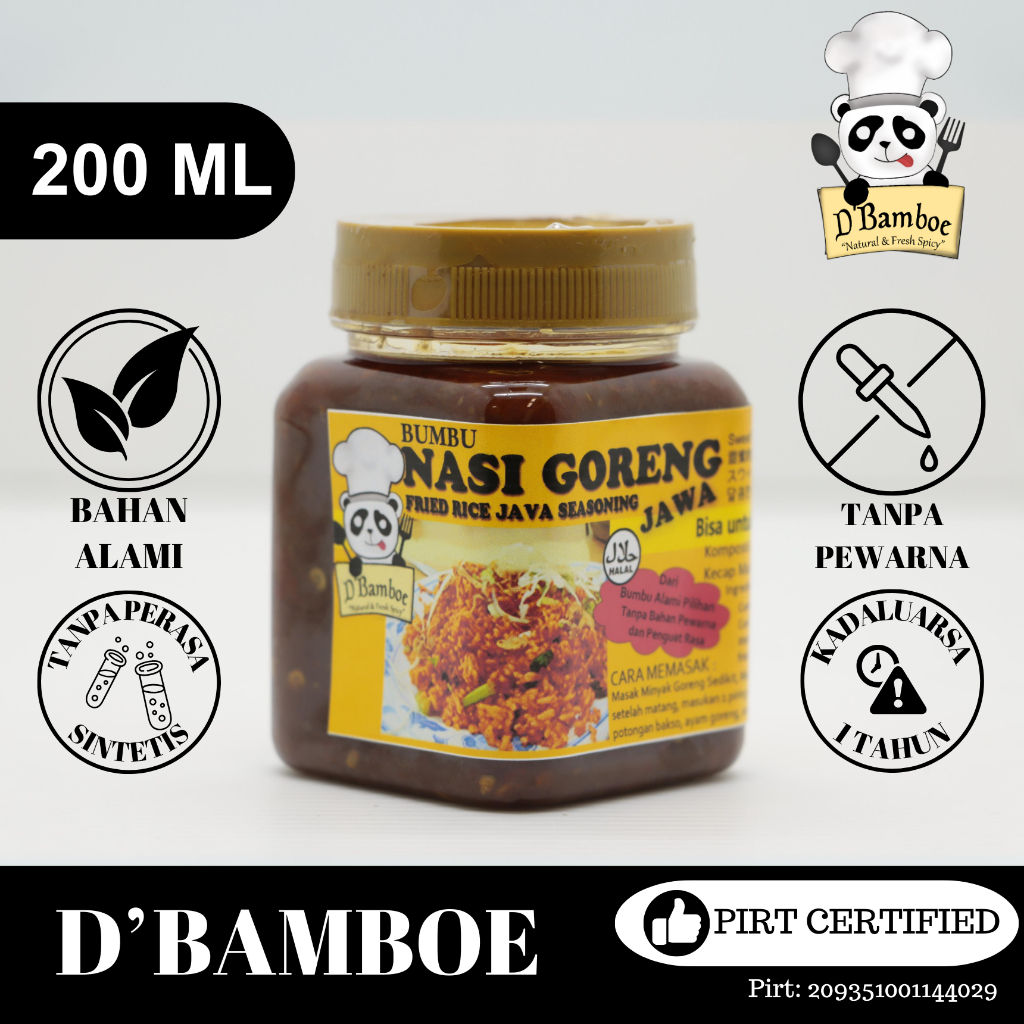 

Bumbu Nasi Goreng Jawa Dbamboe