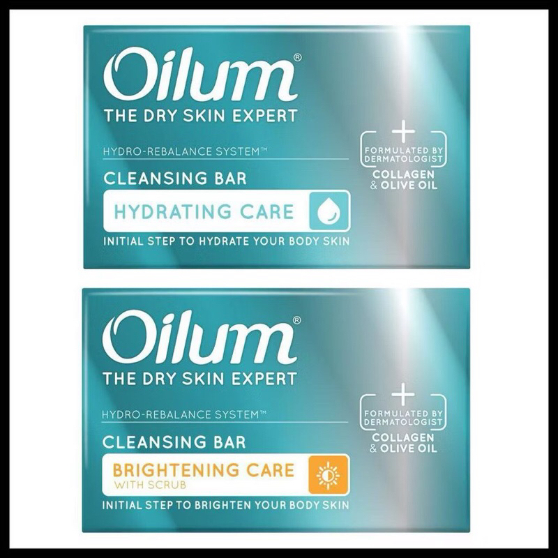 Oilum Bar Soap Hydrating Brightening Care Sabun Collagen Cleansing Bar Wajah