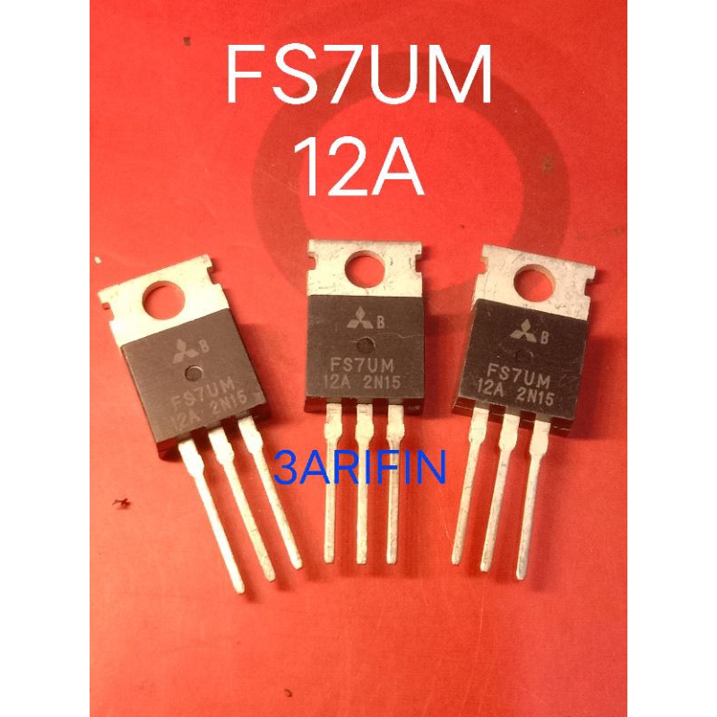 FS 7 UM -12A  transistor Mosfet fs7um. 12A original