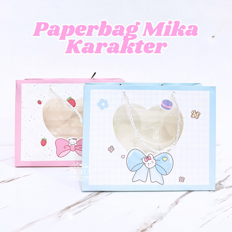 

Paperbag Mika Motif - Paperbag Motif 25,4x20 (wajib baca deskripsi)