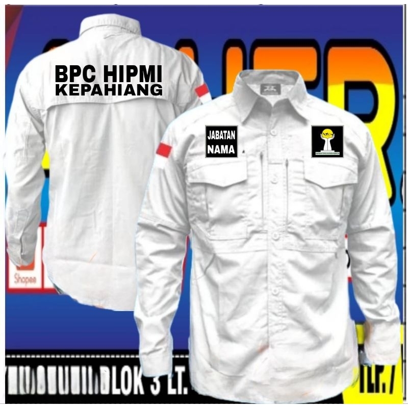 kemeja tactical HIPMI baju tactical HIPMI kemeja HIPMI baju HIPMI seragam HIPMI Pdh HIPMI Pdl HIPMI 