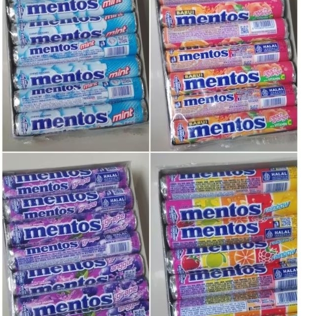 

Permen Mentos Roll 29gr 1 pak(14 Roll)