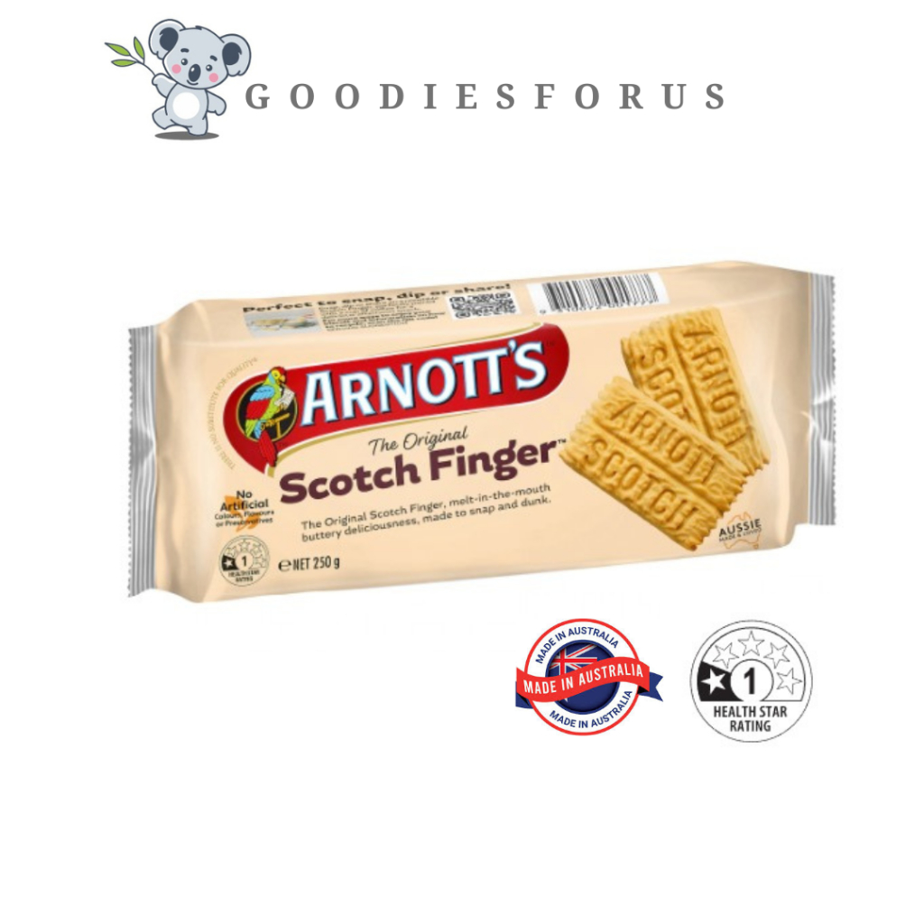 

Arnott's Scotch Finger Plain Biscuits 250g/Biskuit Arnotts Aussie