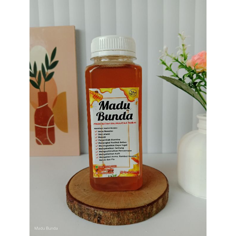 

MADU BUNDA madu hutan kalimantan murni 250ml
