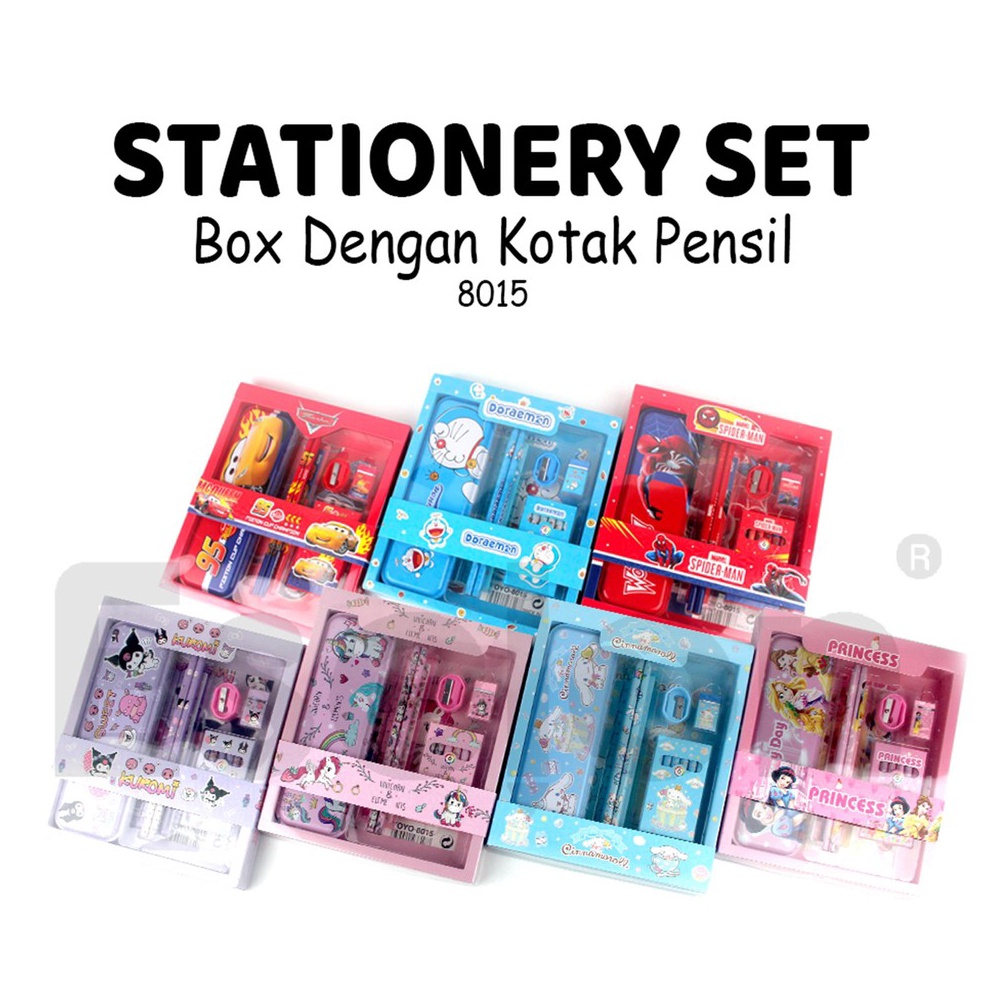 

Grosir Ekonomis Stationary Set 7in1 Karakter 815 Paket Alat Tulis Set Crayon