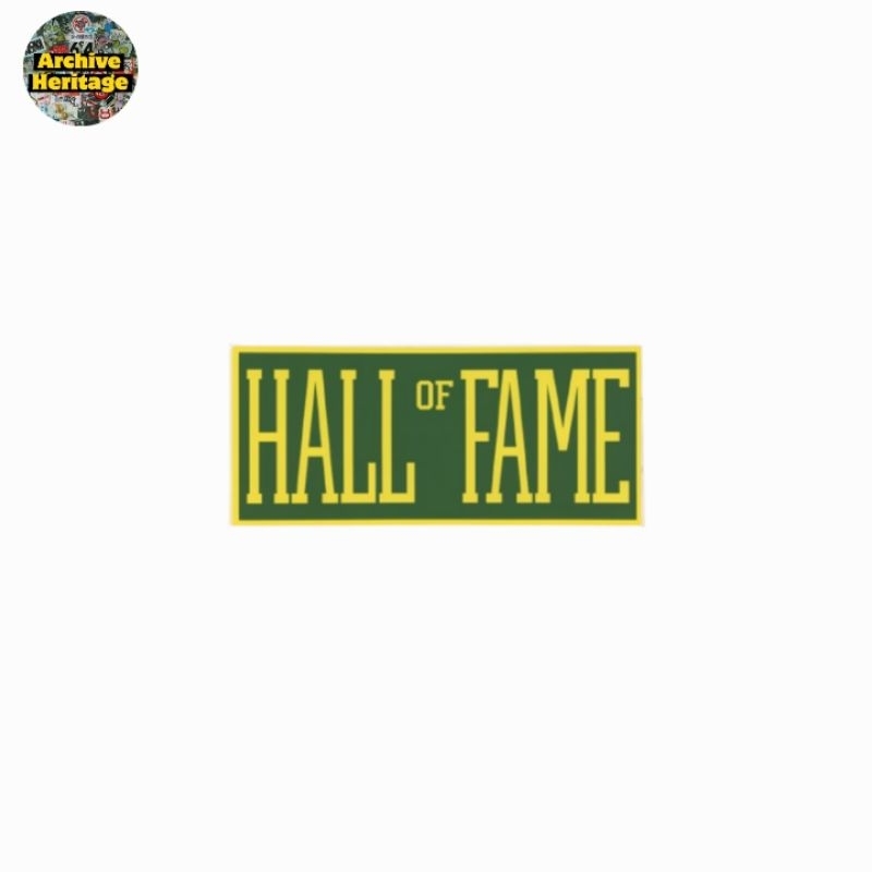 

sticker Hall of Fame logo retro vintage stiker