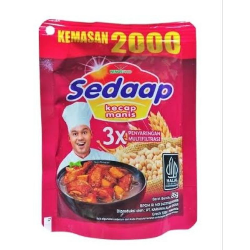 

KECAP MANIS SEDAAP 60ML (10 pcs)