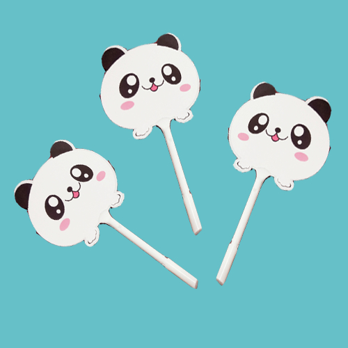

Pena Kipas Lucu Animal Panda white Pulpen Kipas Karakter