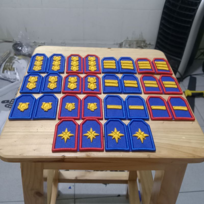 PANGKAT DISHUB/SEMUA GOLONGAN/BORDIRAN TIMBUL/BUAT DI KERAH