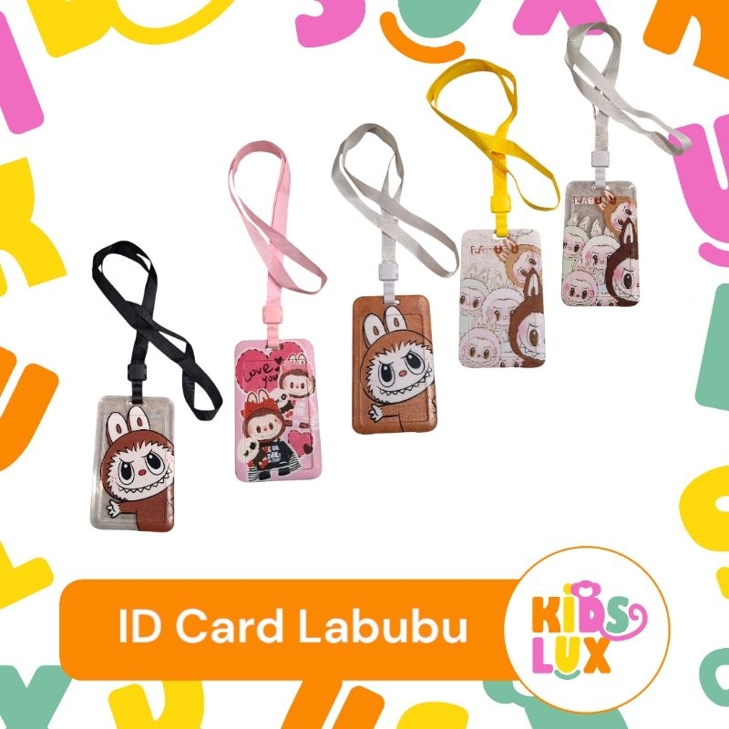 

ID Card Holder, Name Tag Labubu