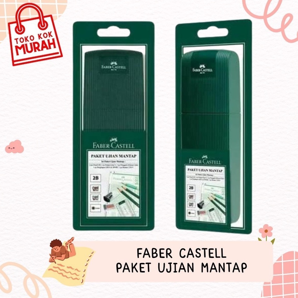 

Paling Berkualitas FaberCastell Paket Ujian Mantap
