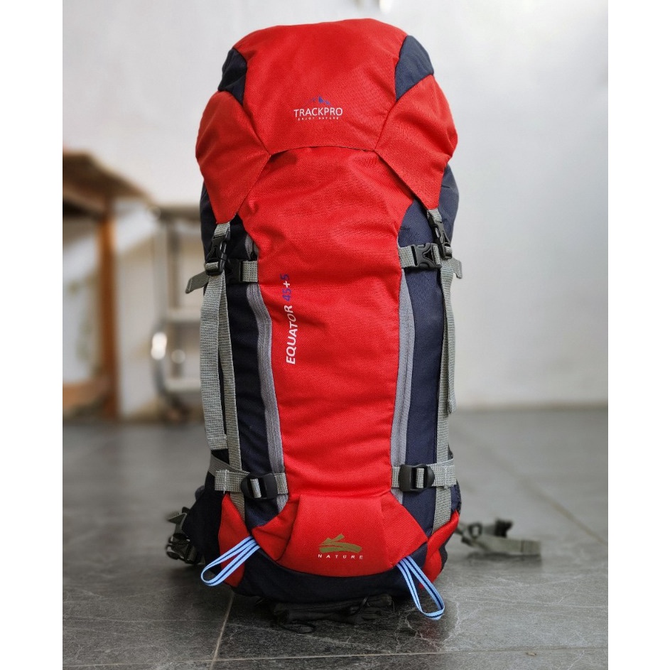 Dijamin Baru  COD TAS CARRIER 45 L  TAS CAMPING  TAS RANSEL TRACKPRO EQUATOR