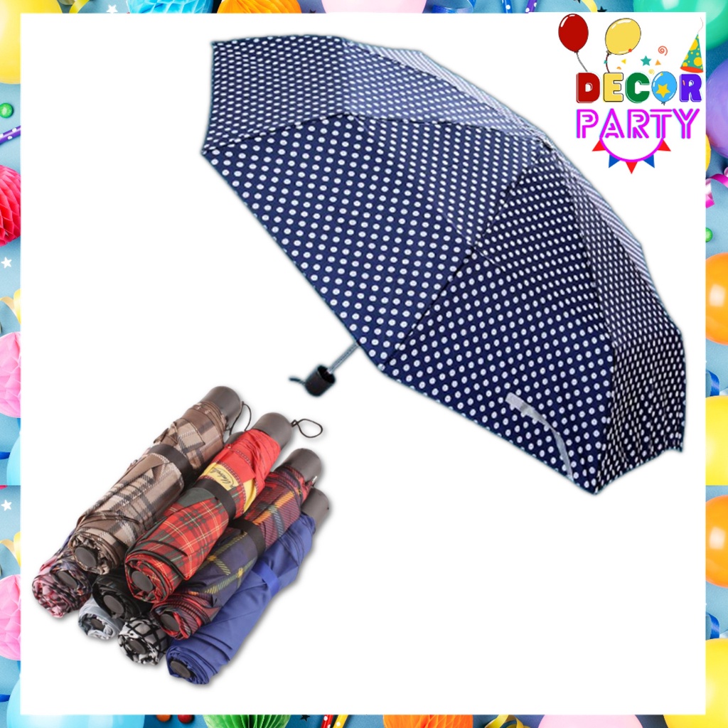 DP Payung Lipat Motif Estetik Random Folding Umbrella Payung Lipat Motif Beragam Estetik