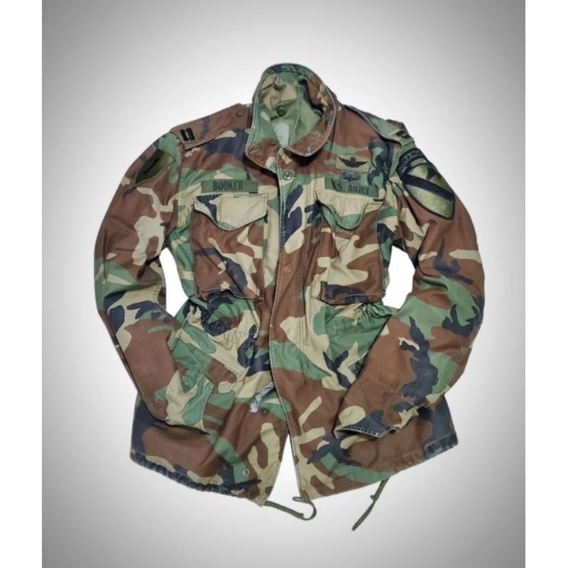Jaket M65 U.S.Army original, full patch original.