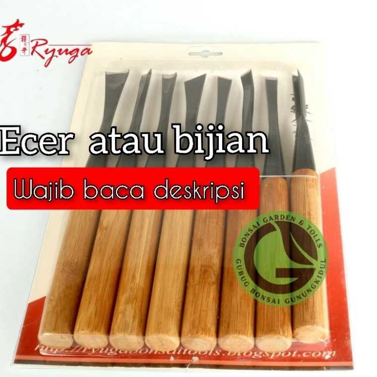 Diskon Viral Alat bonsai RYUGA ORIGINAL tatah pahat bonsai carving CHISEL CARVING TOOLS RYUGA CT  C