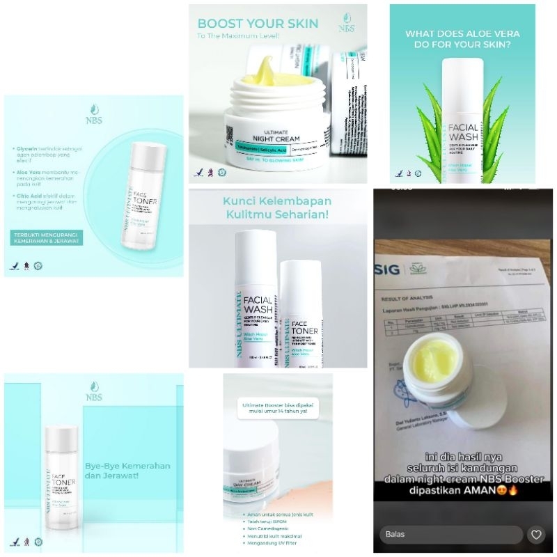 ECER NBS SKINCARE - ECERAN PRODUK NBS SKINCARE - SABUN NBS - TONER NBS - DAY CREAM NBS - NIGHT CREAM