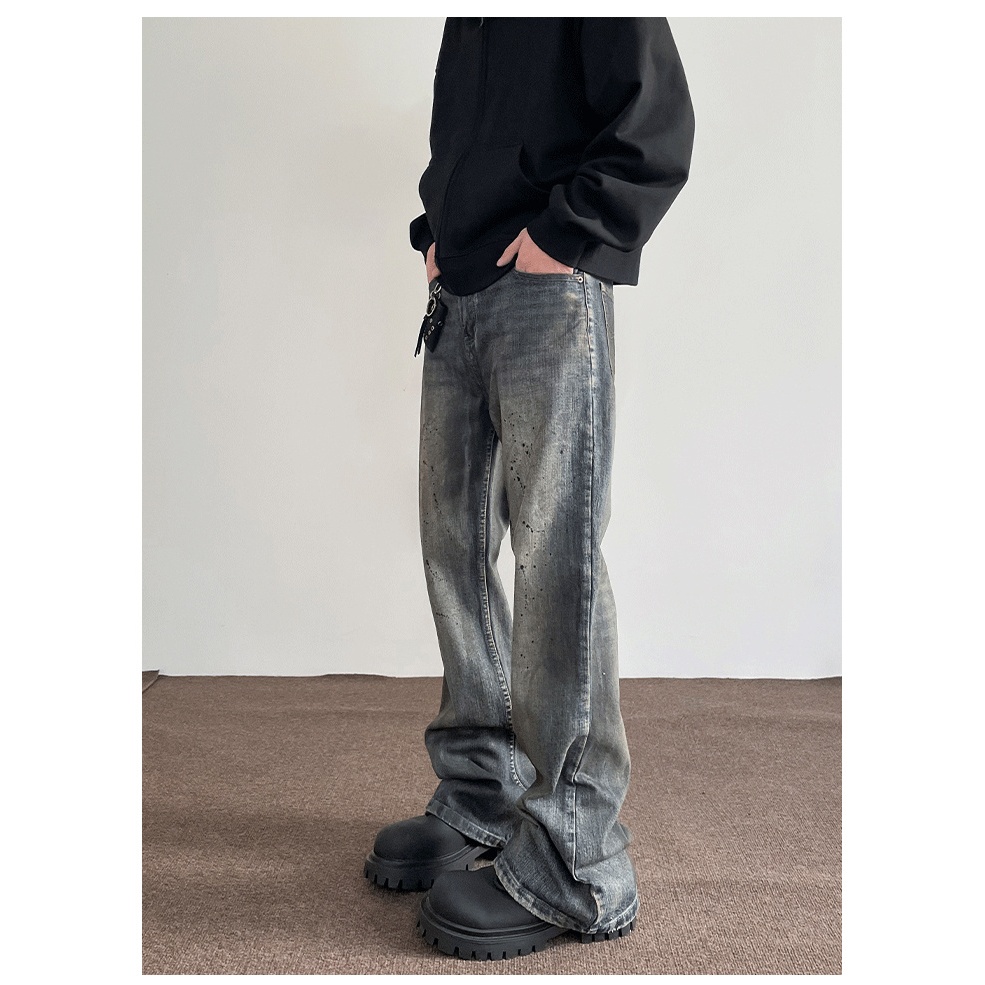 Dirtyfit sedikit Flare Jeans Pria Jeans Jalan Raya Pria