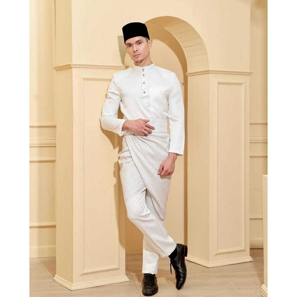 Baju Kurung Melayu Pria Akad Nikah Roberto Cavali