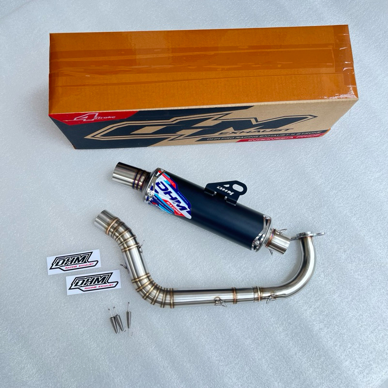 KNALPOT MIO M3/MIO J Inlet 38/42/45/50 ORIGINAL DHM RACING EXHAUST