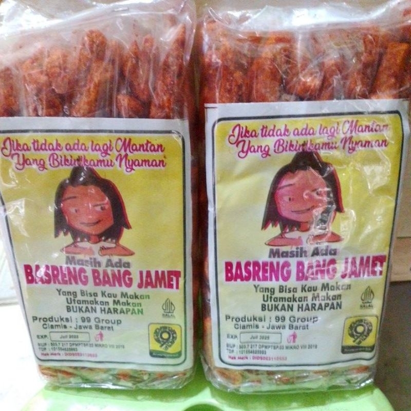 

Basreng Bang Jamet Gurih Pedas