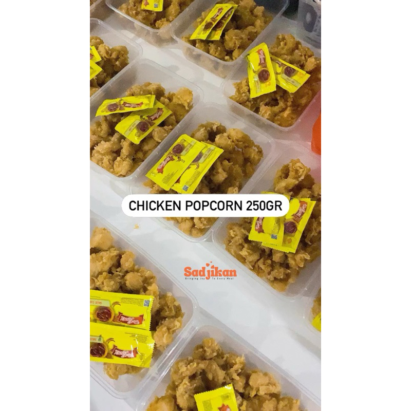 

Frozen Chicken Popcorn | Ayam Crispy 250gr