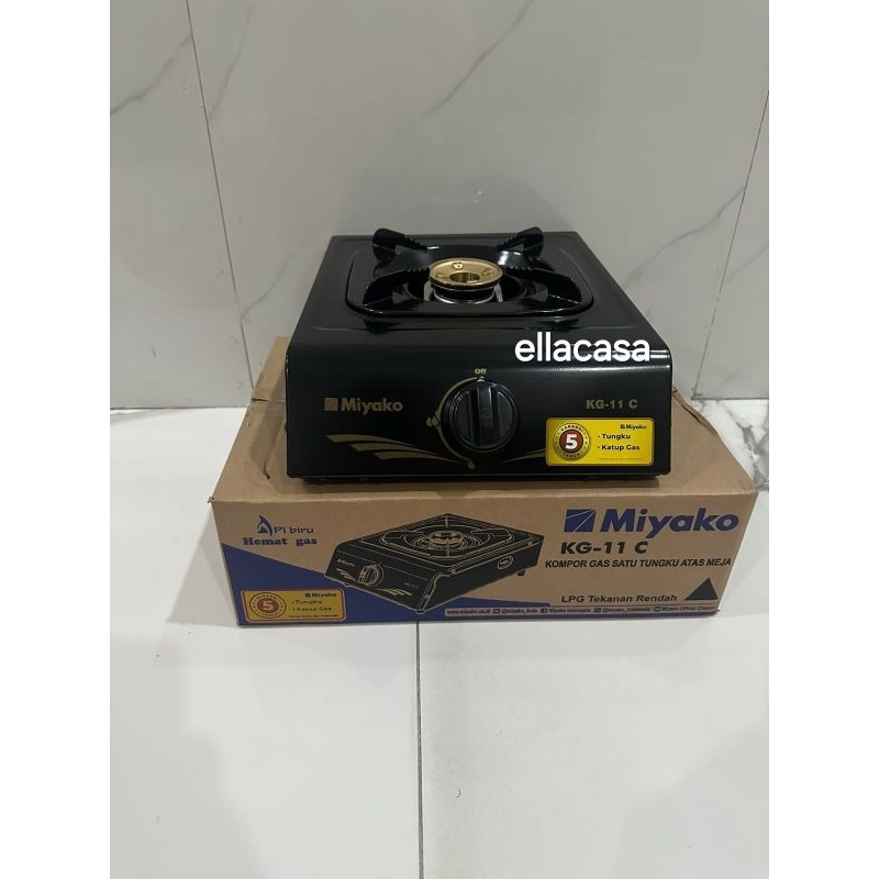 Kompor Gas Miyako 1 Tungku KG-11C / Kompor Gas Miyako