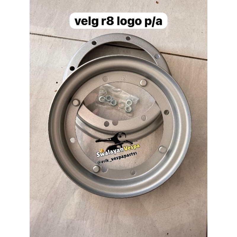 velg vespa super ring 8 velg vespa ukurang ring 8 velg ukuran r8