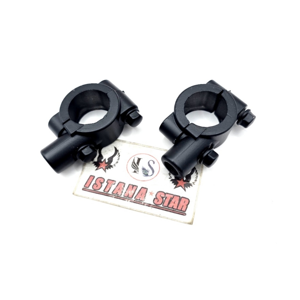 Braket Spion, dudukan Spion drat 14 Honda, kiri,kanan.