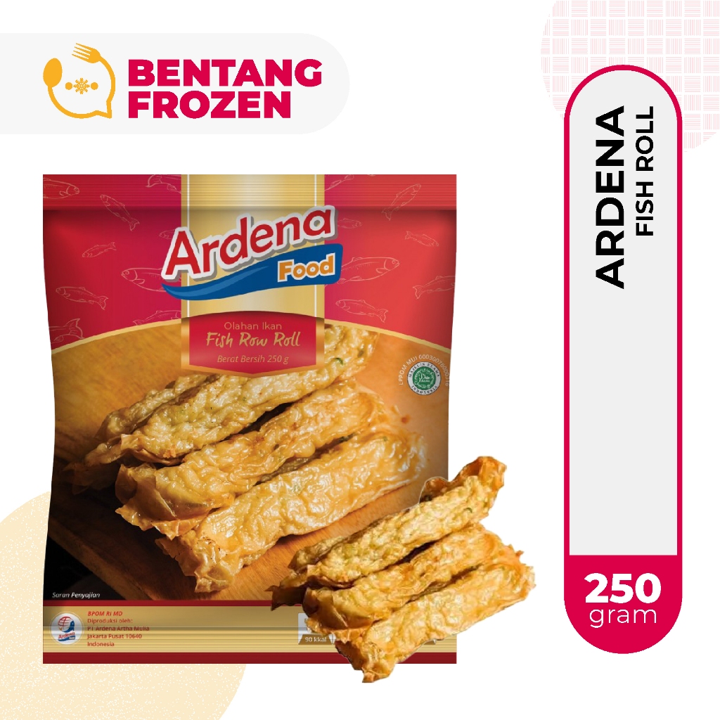 

Ardena Fish Row Roll 250gr Isi 10pcs / Fishroll Frozen