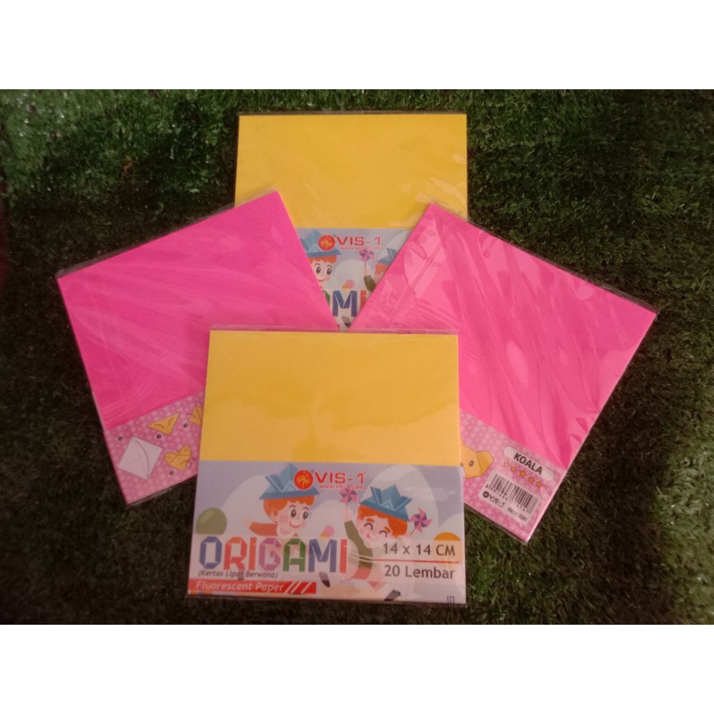 

ORIGAMI UKURAN 14x14 cm (20 lembar)
