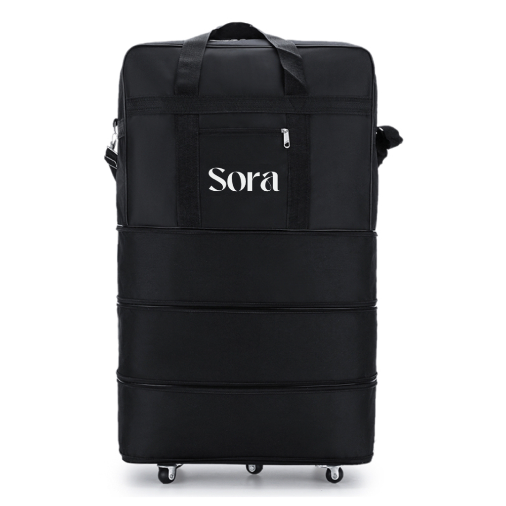 Sora Exclusive Tas Travel Bagasi Lipat Beroda Koper Tas Travel Extra Besar