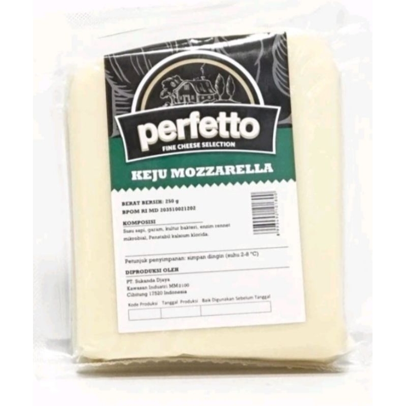 

Perfetto Mozarella 250 gr