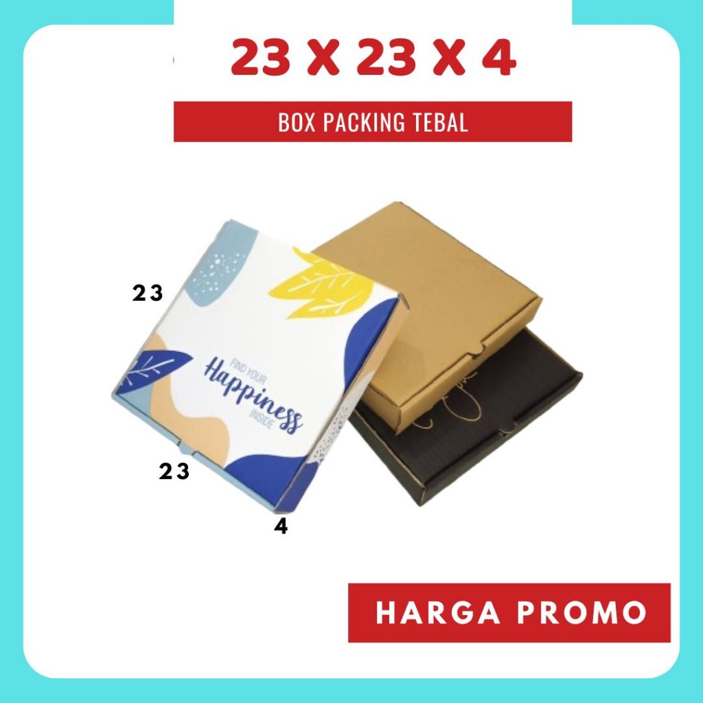 

Box 23x23x4 LD Kardus Pizza Packing Hampers Kotak Kemasan Box Souvenir Karton Sparepart Minyak Wangi