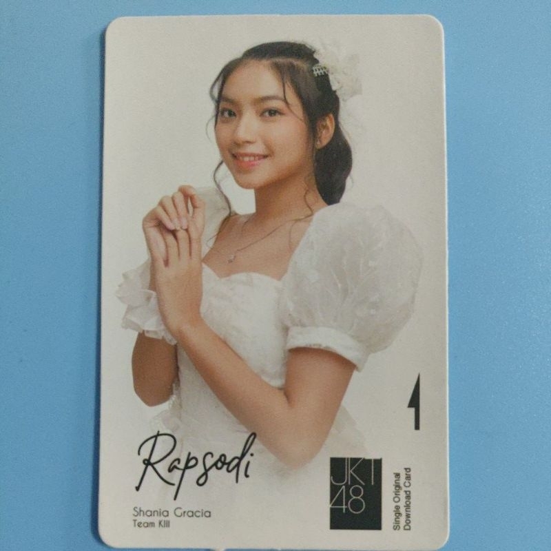 pc photocard rapsodi gracia jkt48