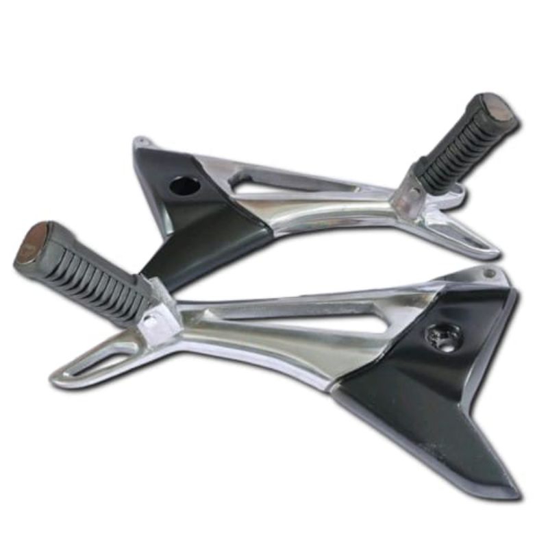 POSTEP BOSTEP FOSTEP PIJAKAN KAKI REVO LAMA 110 SUPRA 125 SET KARET NON DOBEL DISK