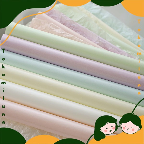 

Pearlescent sydney cellophane flower bouquet wrapping paper kertas buket bunga estetik HB1668