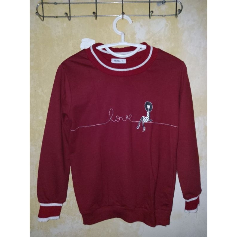 [PRELOVED] Kemeja Panjang| Kaos Panjang Nevada | Kaos Lengan Pendek