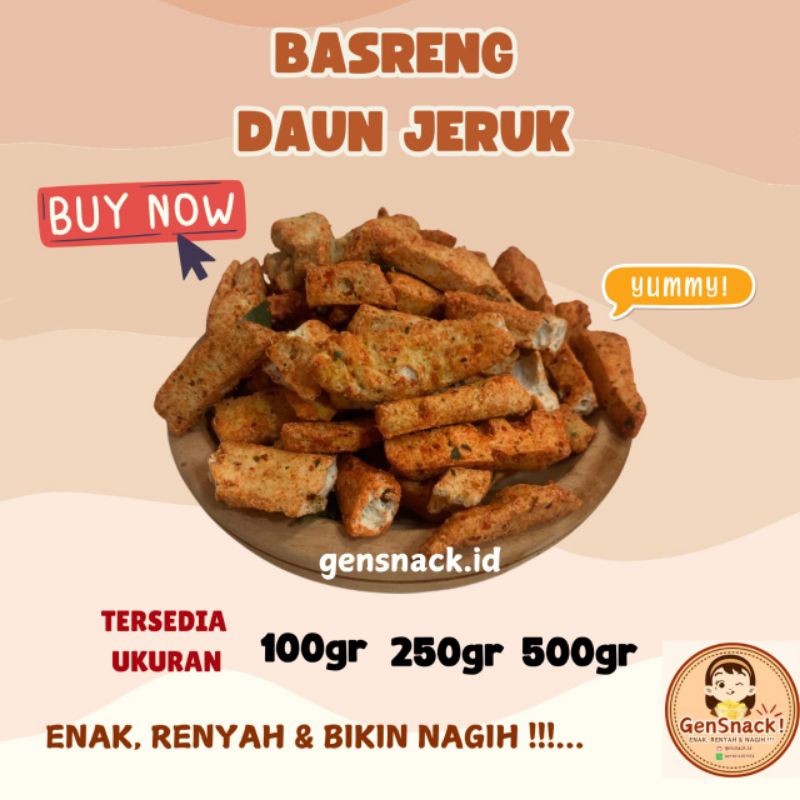

Basreng Daun Jeruk 100gr 250gr 500gr