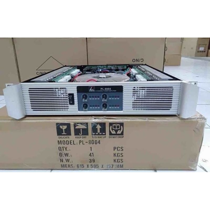 Power Amplifier MA 8004 Pasline Profesional Audio 4x800W