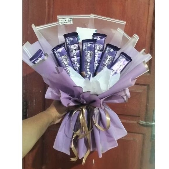 

(A2craft) buket coklat Cadbury/dairymilk besar 62gr