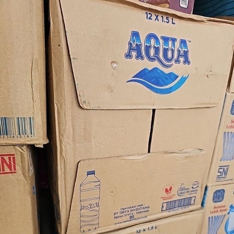 

AQUA 1,5 LITER PER DUS