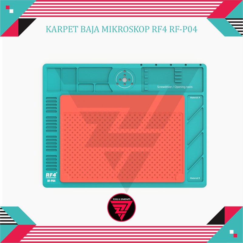 Karpet Baja Mikroskop RF4 RF-P04 / Karpet Mikroskop Baja RF4 RFP04 Original / Karpet Baja Mikroskop 