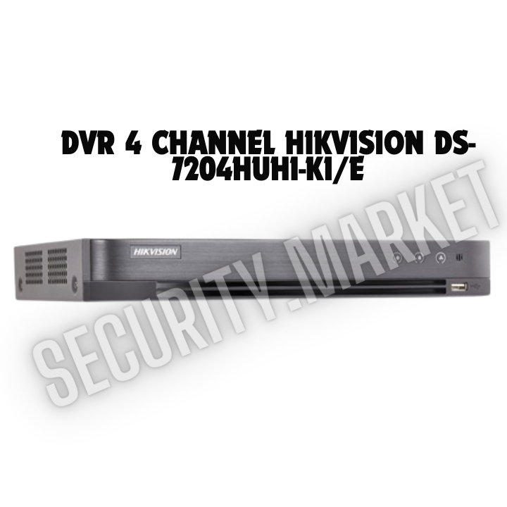 DVR 4 CHANNEL HIKVISION DS-7204HUHI-K1E