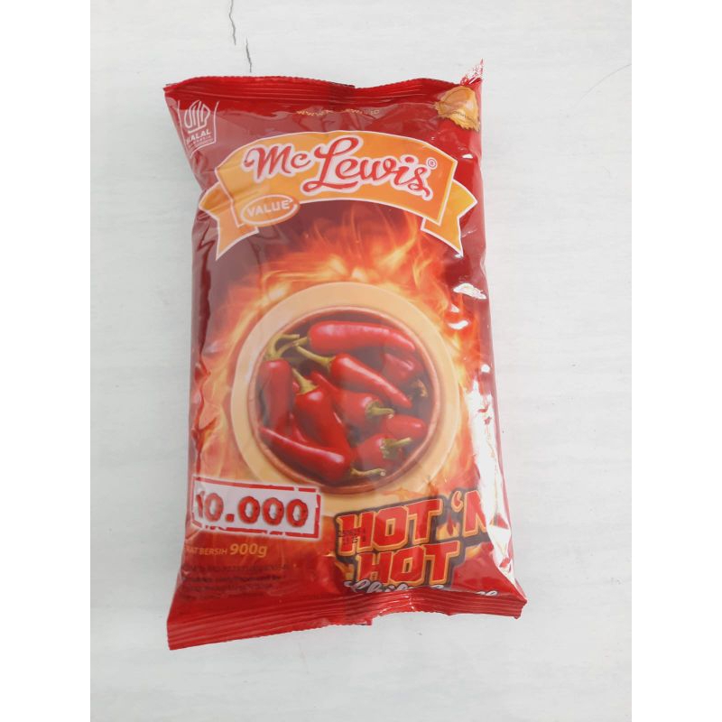 

Mc Lewis Hot & Hot Chili Sauce 900g