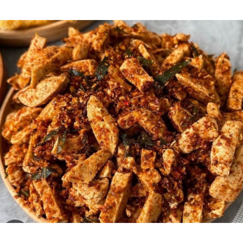 

basreng pedas hot daun jeruk ibue'kembar