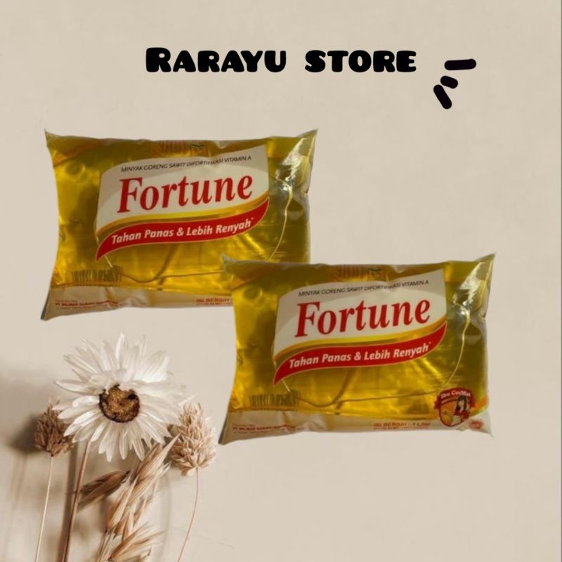 

(rarayustore) Minyak goreng Fortune 1 liter bantal