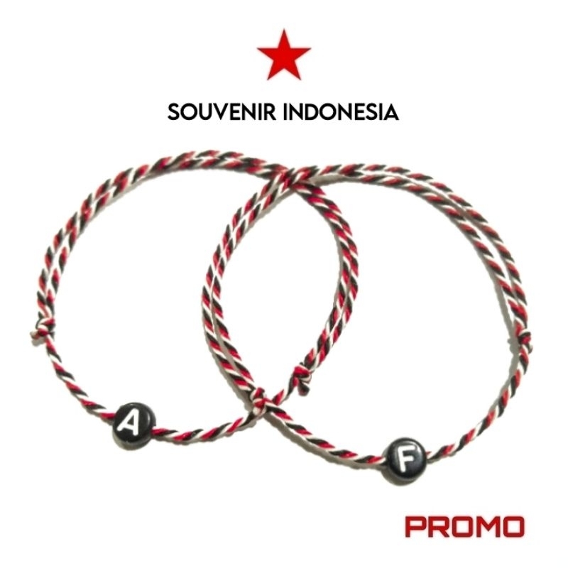 GELANG TRIDATU HURUF GELANG INISIAL GELANG ABJAD GELANG NAMA